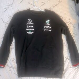 Black, size S, Tommy Hilfiger crewneck.